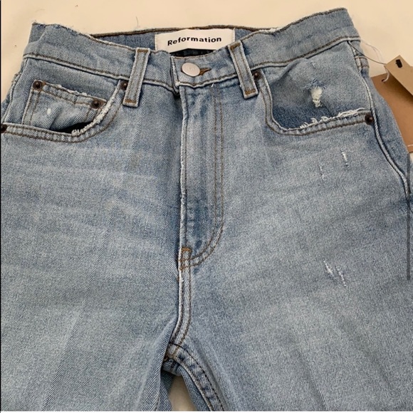 Reformation Hepburn high skinny jeans Sz 29 - Picture 5 of 6